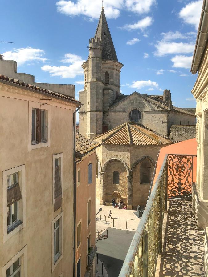 Art Apparts Coeur De Ville Beziers Bagian luar foto